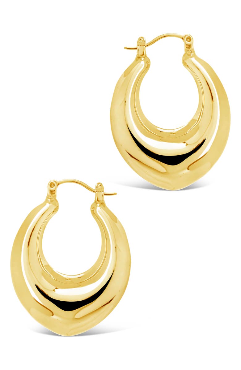 Sterling Forever Pandora Tube Hoop Earrings | Nordstromrack