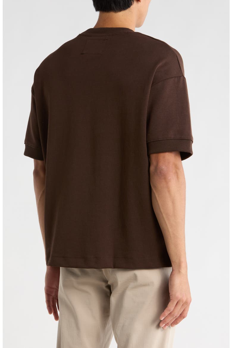 Heavyweight Short Sleeve T-Shirt, Alternate, color, BROWN