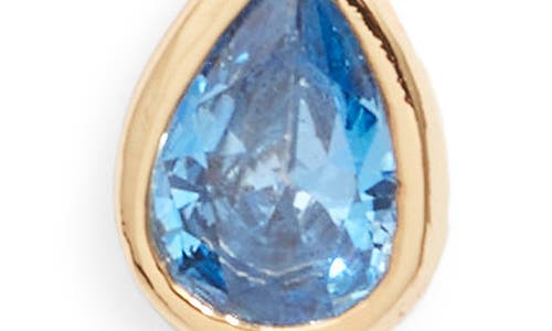 Set & Stones Teardrop Birthstone Pendant Necklace