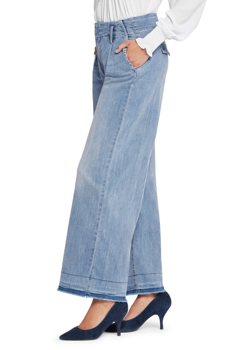 Mona High Waist Wide Leg Jeans, Alternate, color, STATE
