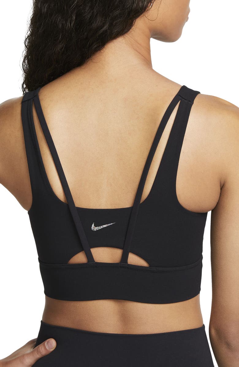 Nike Zenvy Medium-Support Padded Longline Sports Bra, Alternate, color,