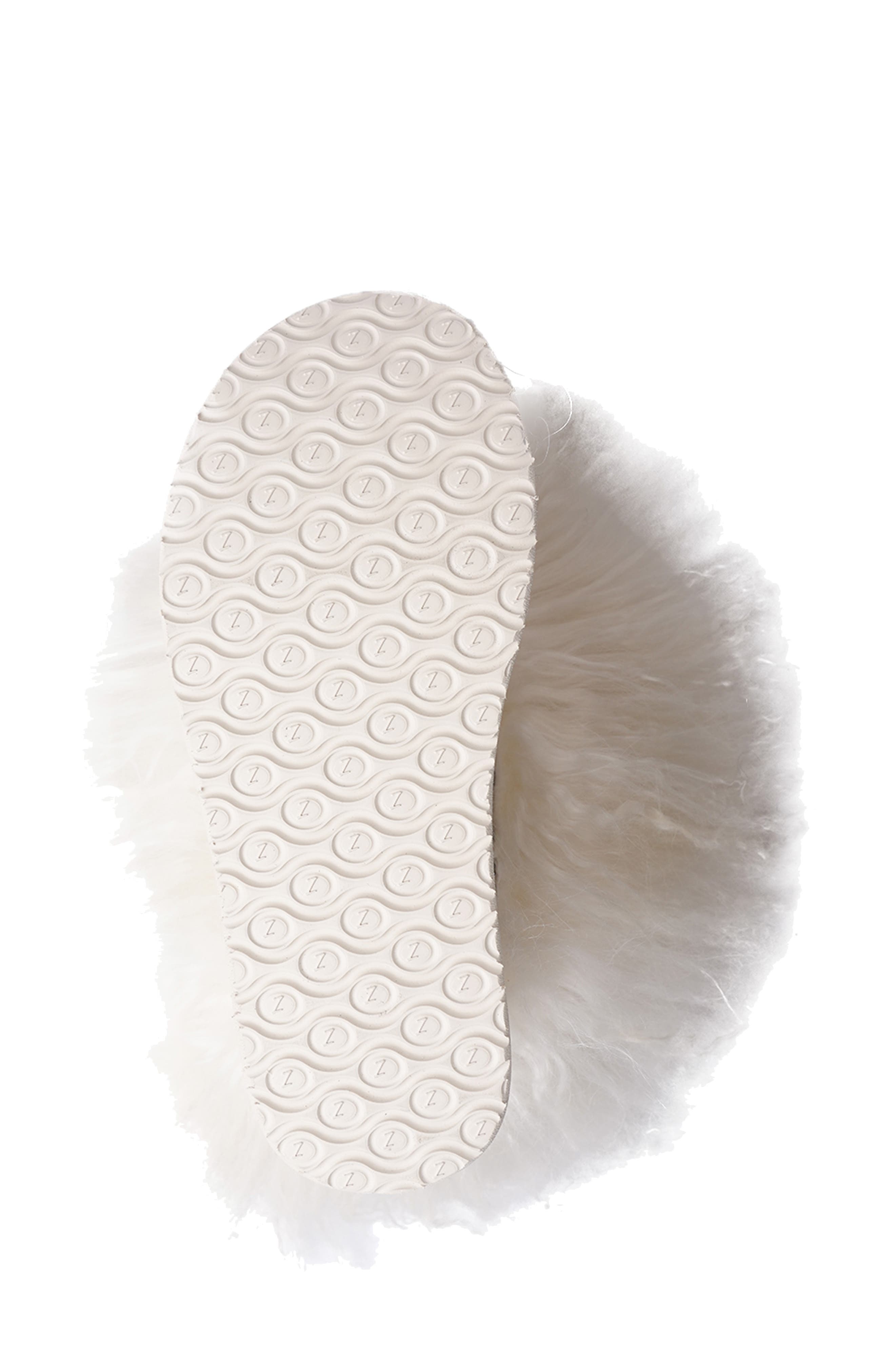 ZIGI Alleja Genuine Shearling Platform Bootie, Alternate, color, Ivory