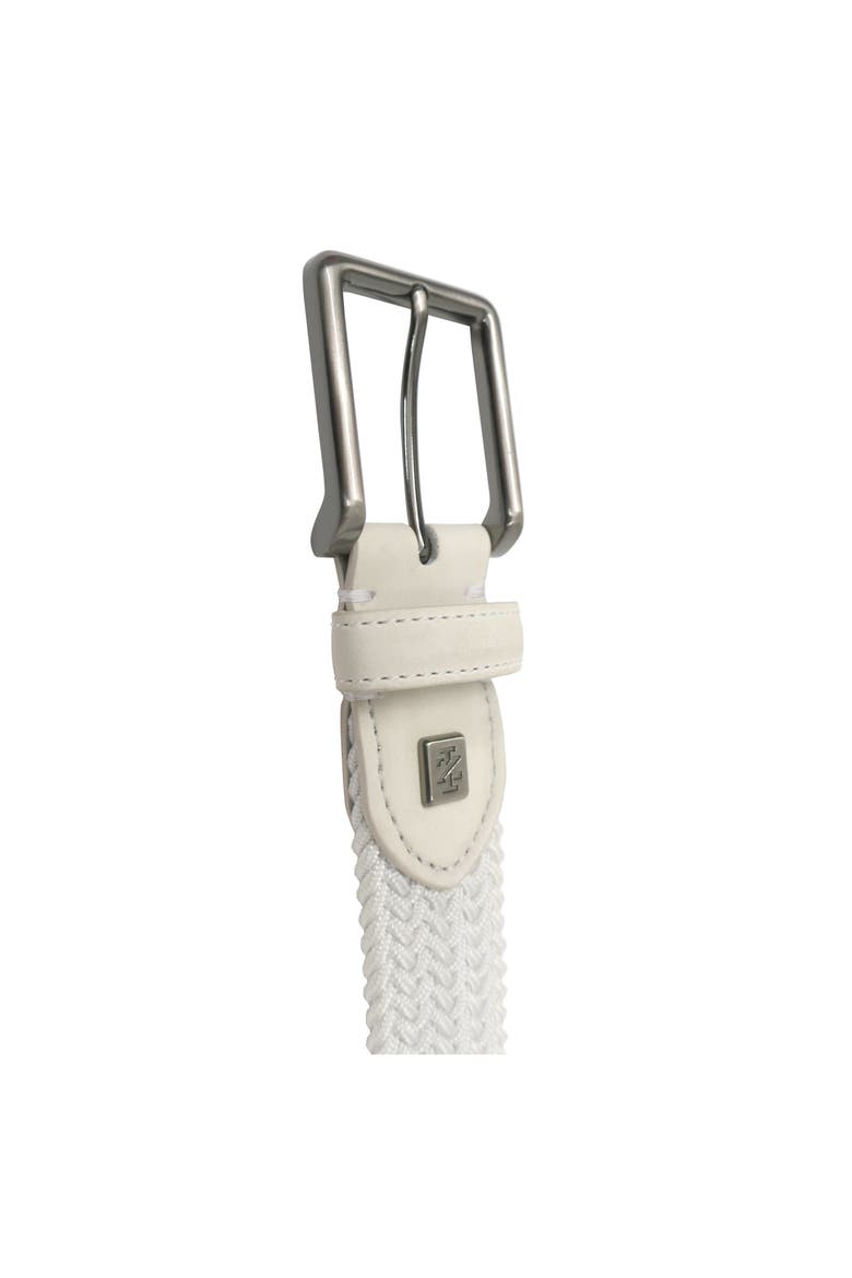 Golf Woven Stretch Belt, Alternate, color, White