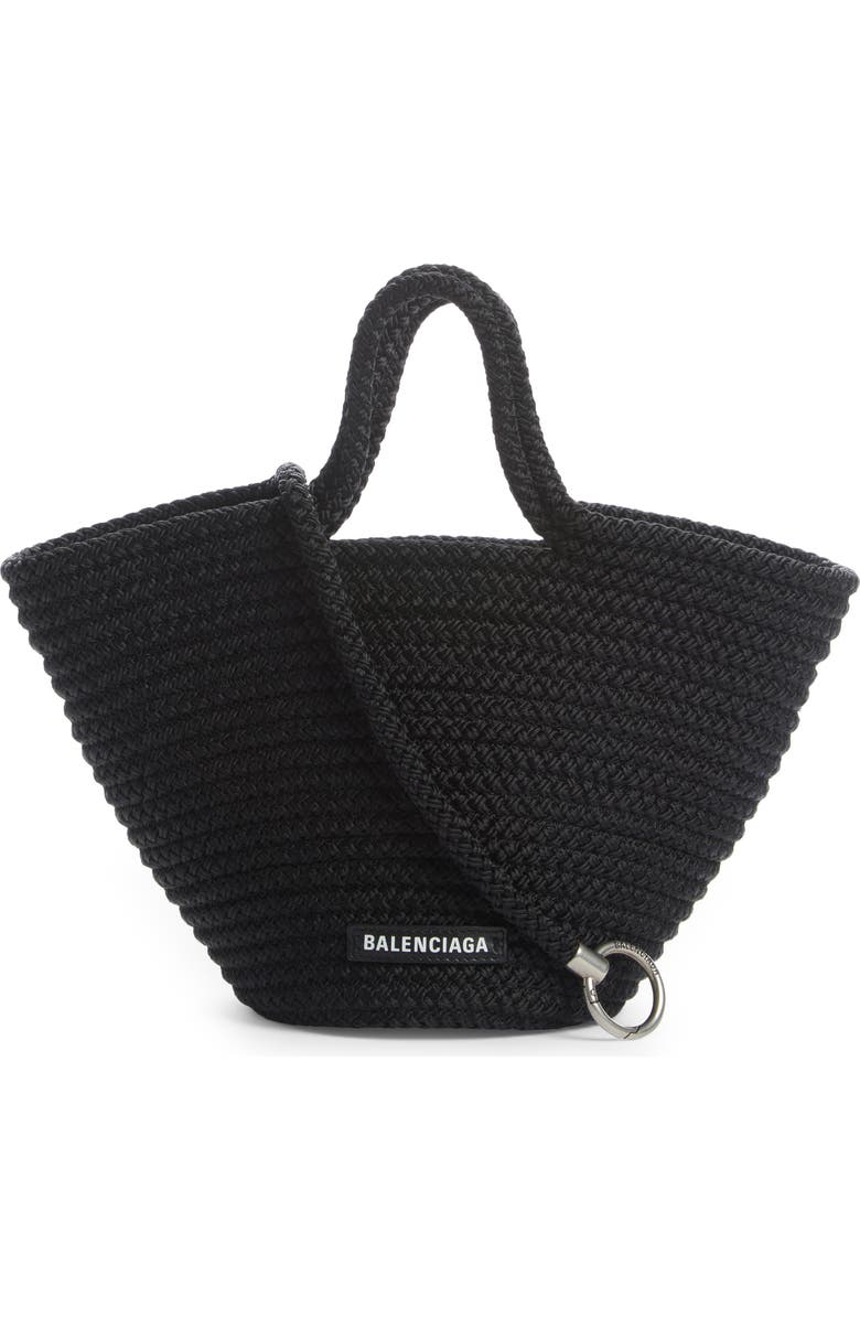 Balenciaga Small Ibiza Basket Tote Bag, Main, color,