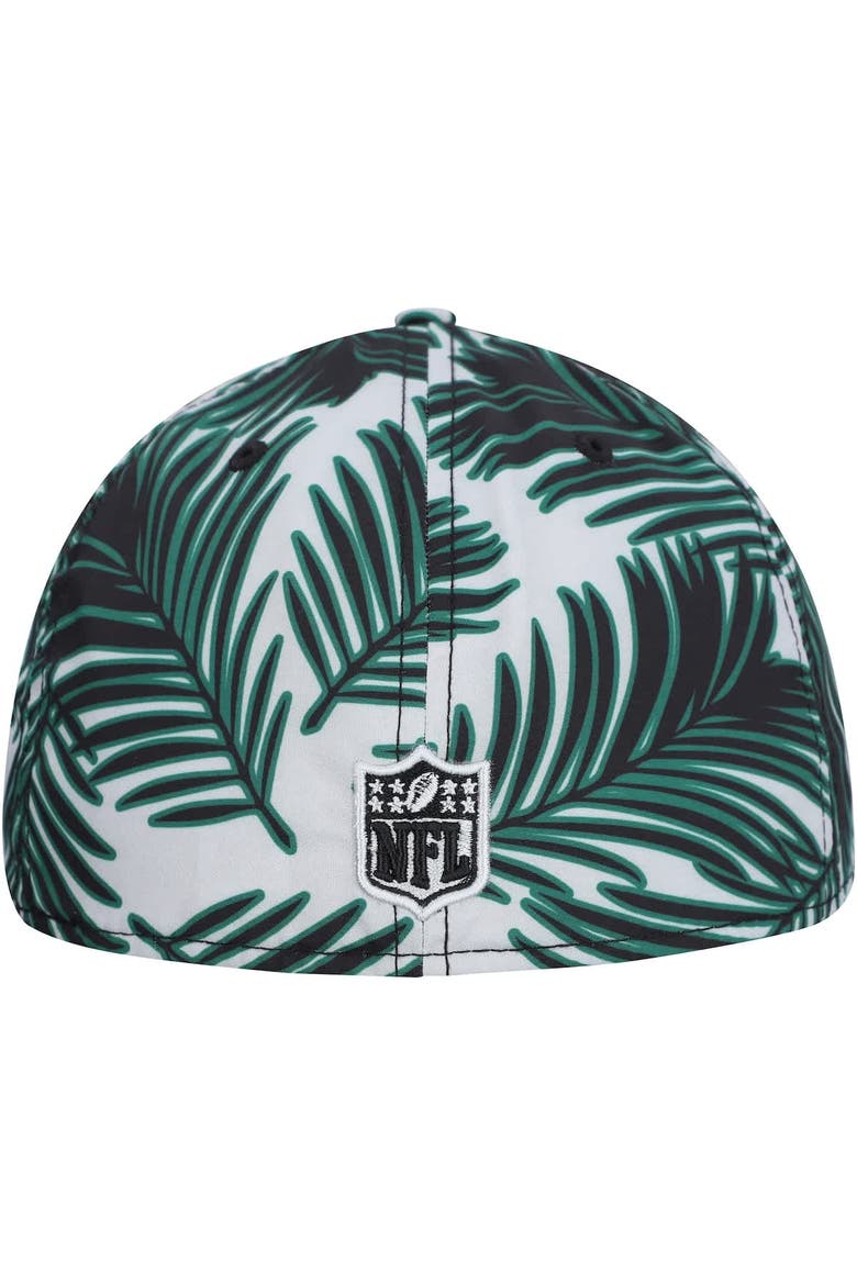 Men's New Era Gray New York Jets Palms 39THIRTY Flex Hat, Alternate, color, Gray