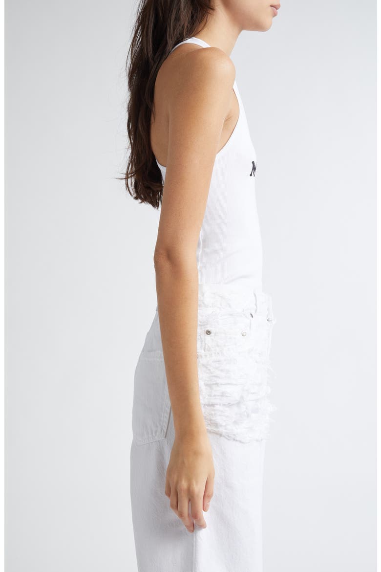 Mother F**ker Rib Graphic Tank, Alternate, color, PURE WHITE