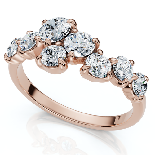 Bliss Diamond 2ct Tw Diamond Constellation Anniversary Ring 14k Gold Or Platinum Lab Grown