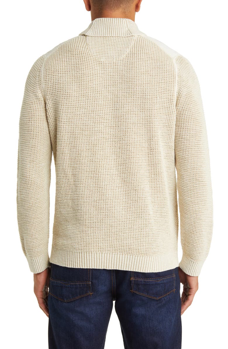 Tommy Bahama Tidemark Shawl Collar Cotton Sweater, Alternate, color,