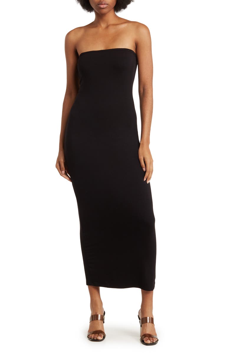 Velvet Torch Tube Maxi Dress, Main, color, 