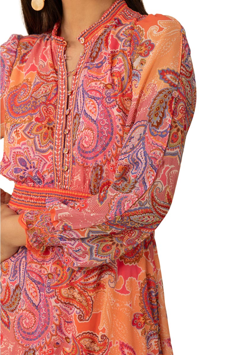 Hale Bob Shelby Chiffon Short Dress, Main, color,