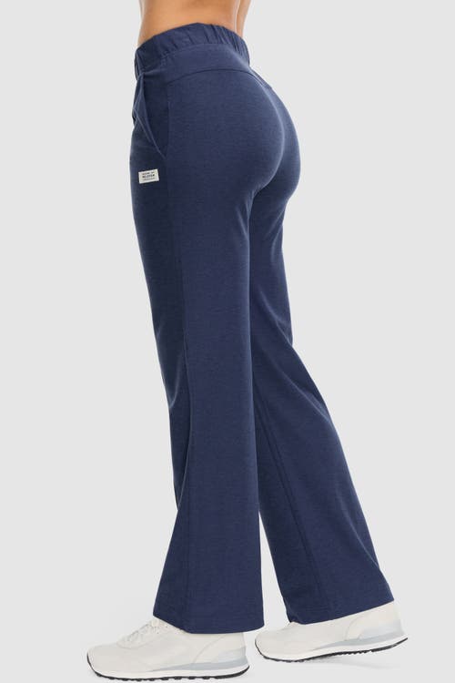 Peloton Dreamblend Mid Rise Full Length Pant In Blue