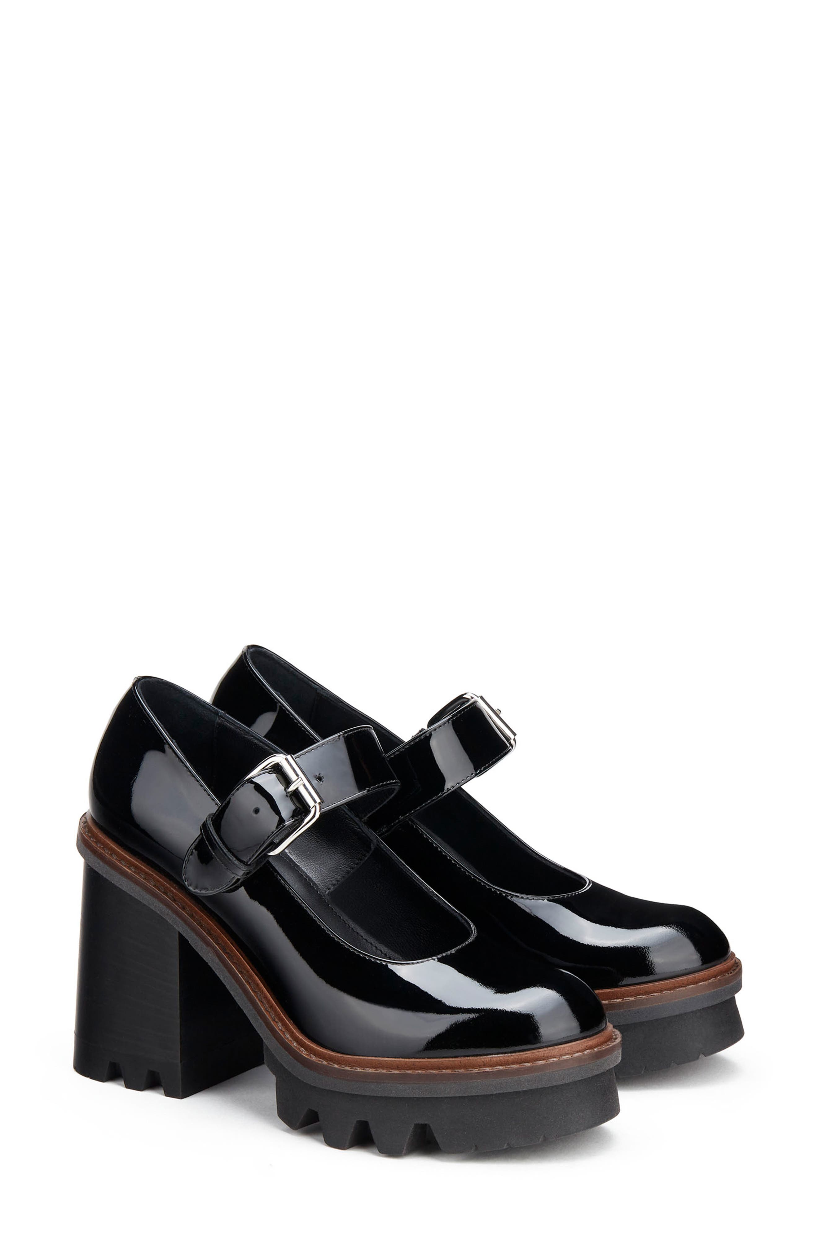 AGL Natalia Mary Jane Lug Pump, Main, color, 