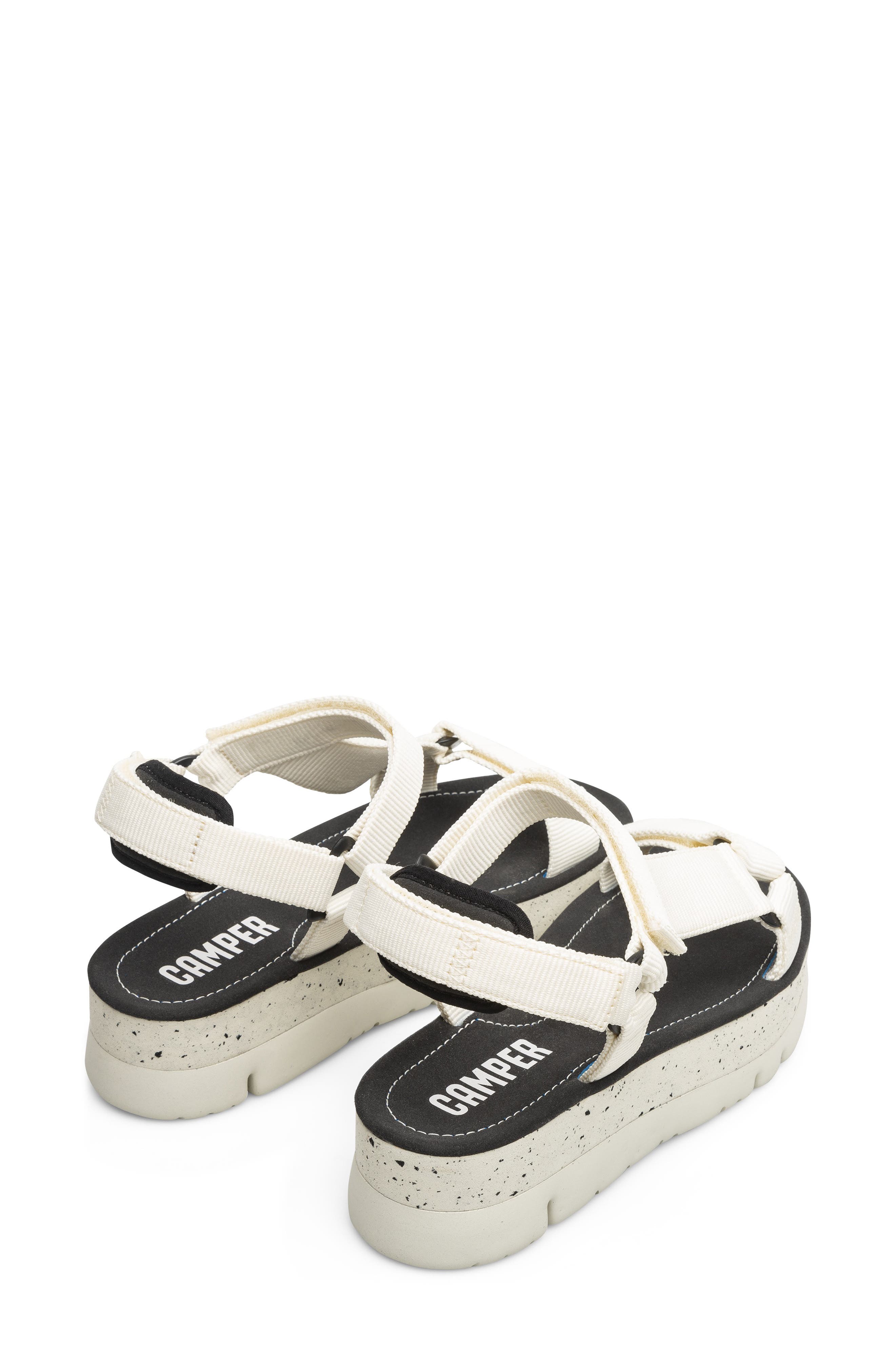 Camper Oruga Up Sandal, Alternate, color, White Natural