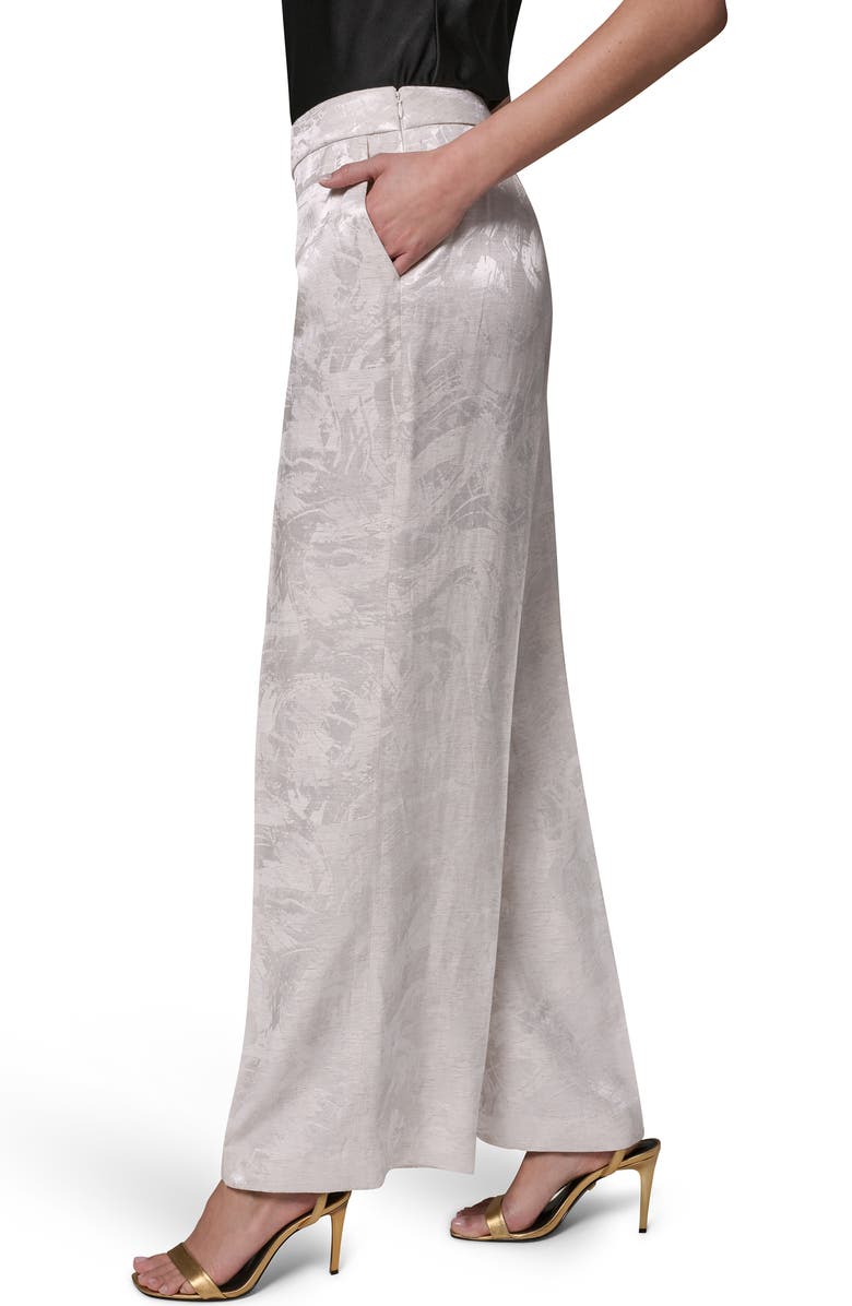 Donna Karan New York Metallic Jacquard Pants, Alternate, color, 