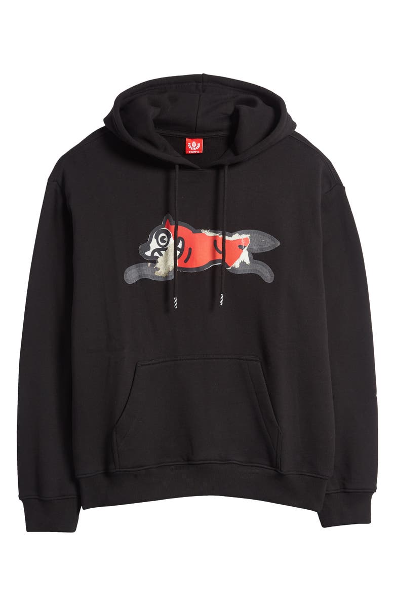 ICECREAM Sticker French Terry Hoodie, Alternate, color, 