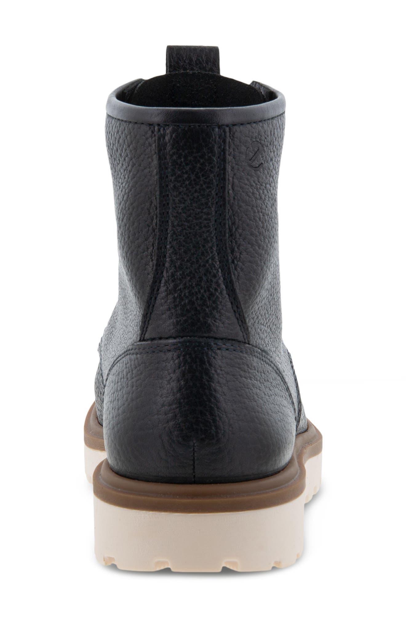 ECCO Staker Moc Toe Water Repellent Lace-Up Leather Boot, Alternate, color, 