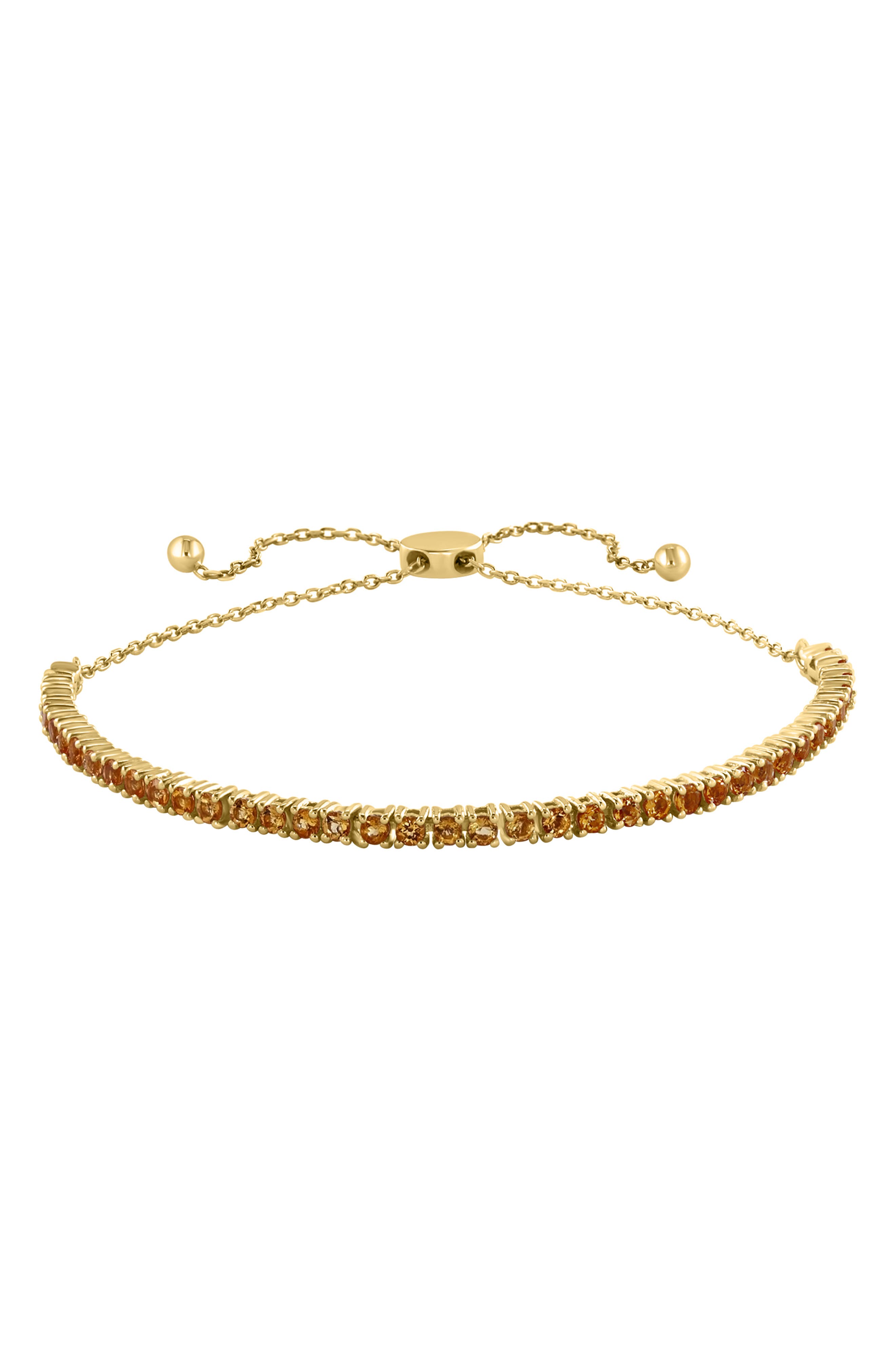 Citrine Adjustable Bracelet