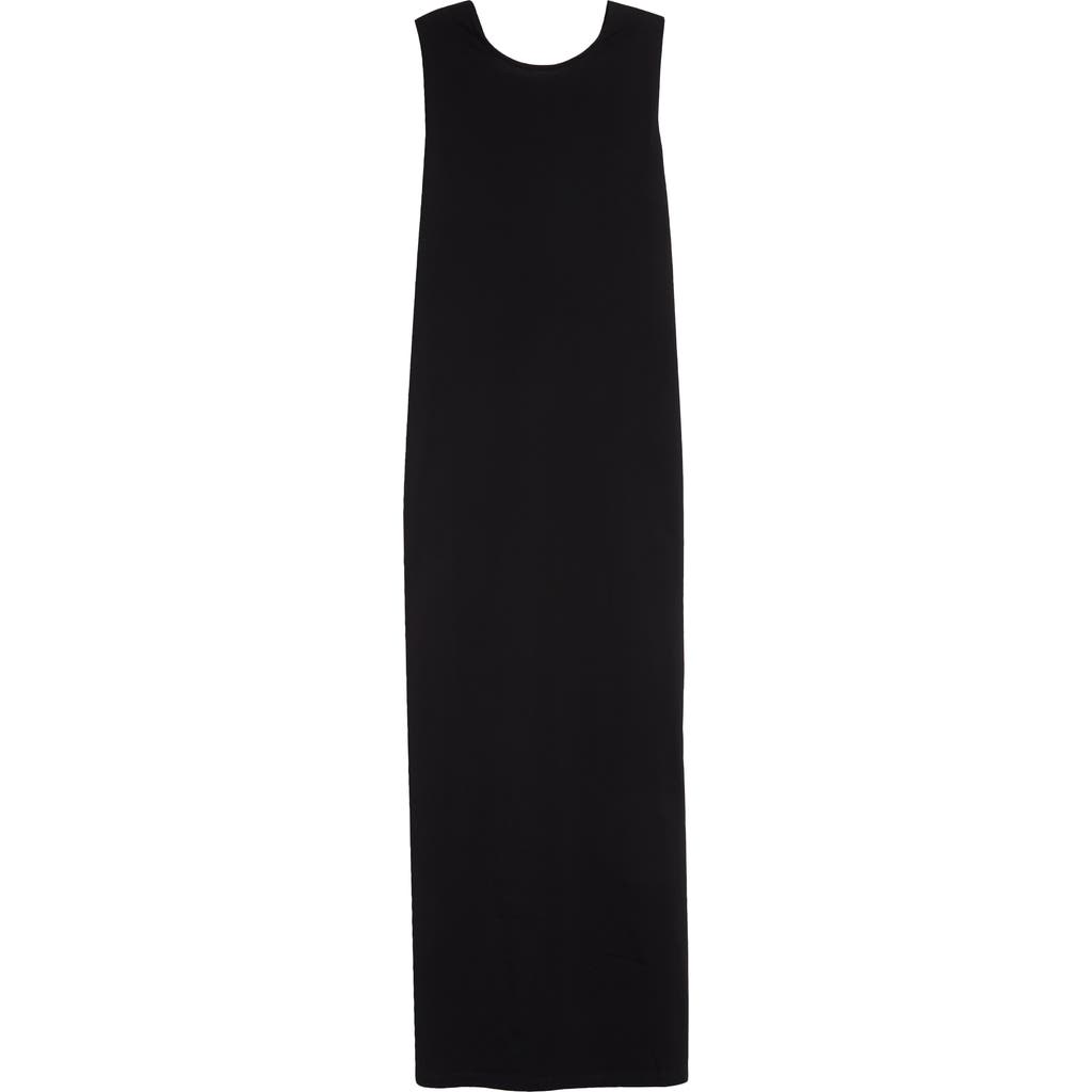 LOULOU DE SAISON LOULOU DE SAISON RAYNA KNOTTED OPEN BACK MAXI DRESS