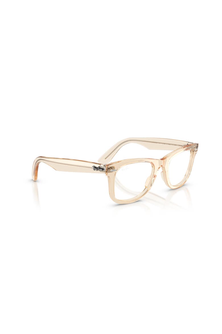 50mm Square optical glasses, Alternate, color, Pink