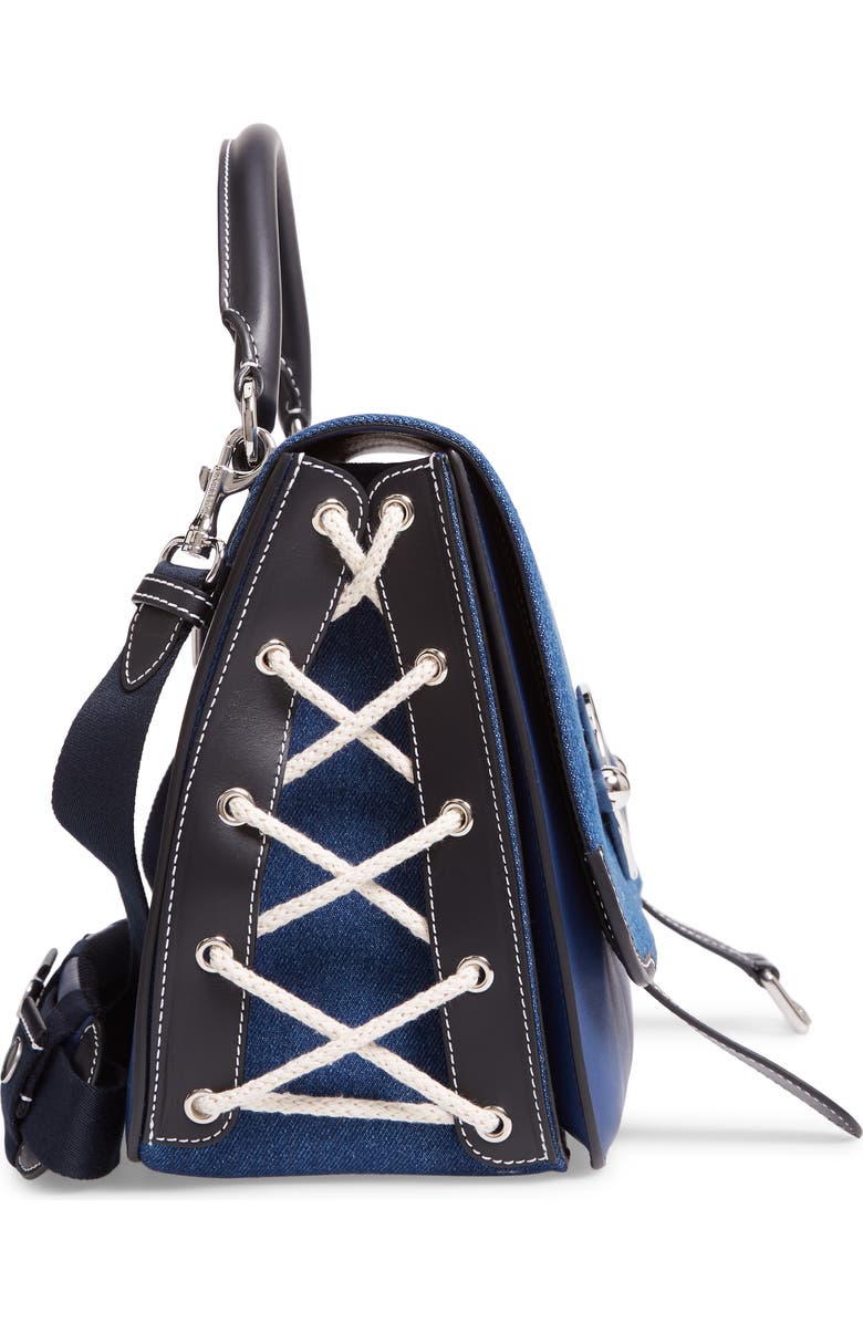 JW Anderson Disc Leather Crossbody Bag, Alternate, color,