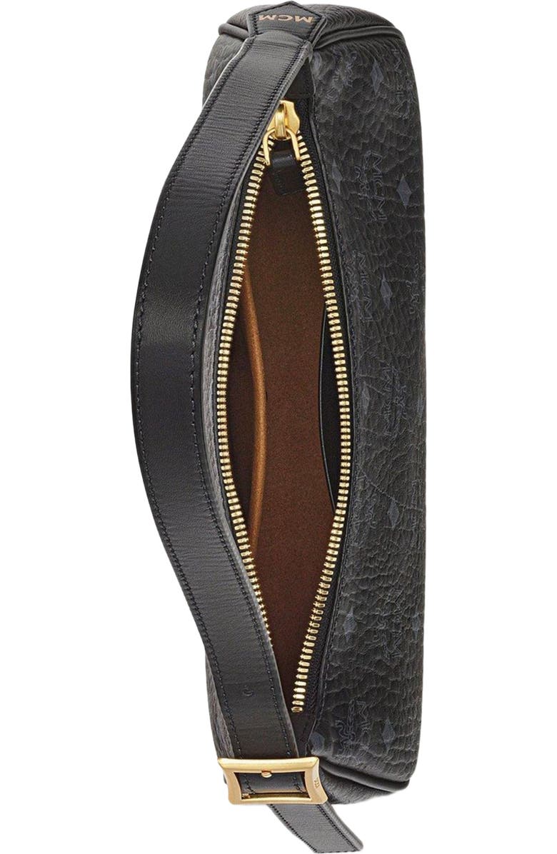 MCM Aren Shoulder Bag in Visetos, Alternate, color,