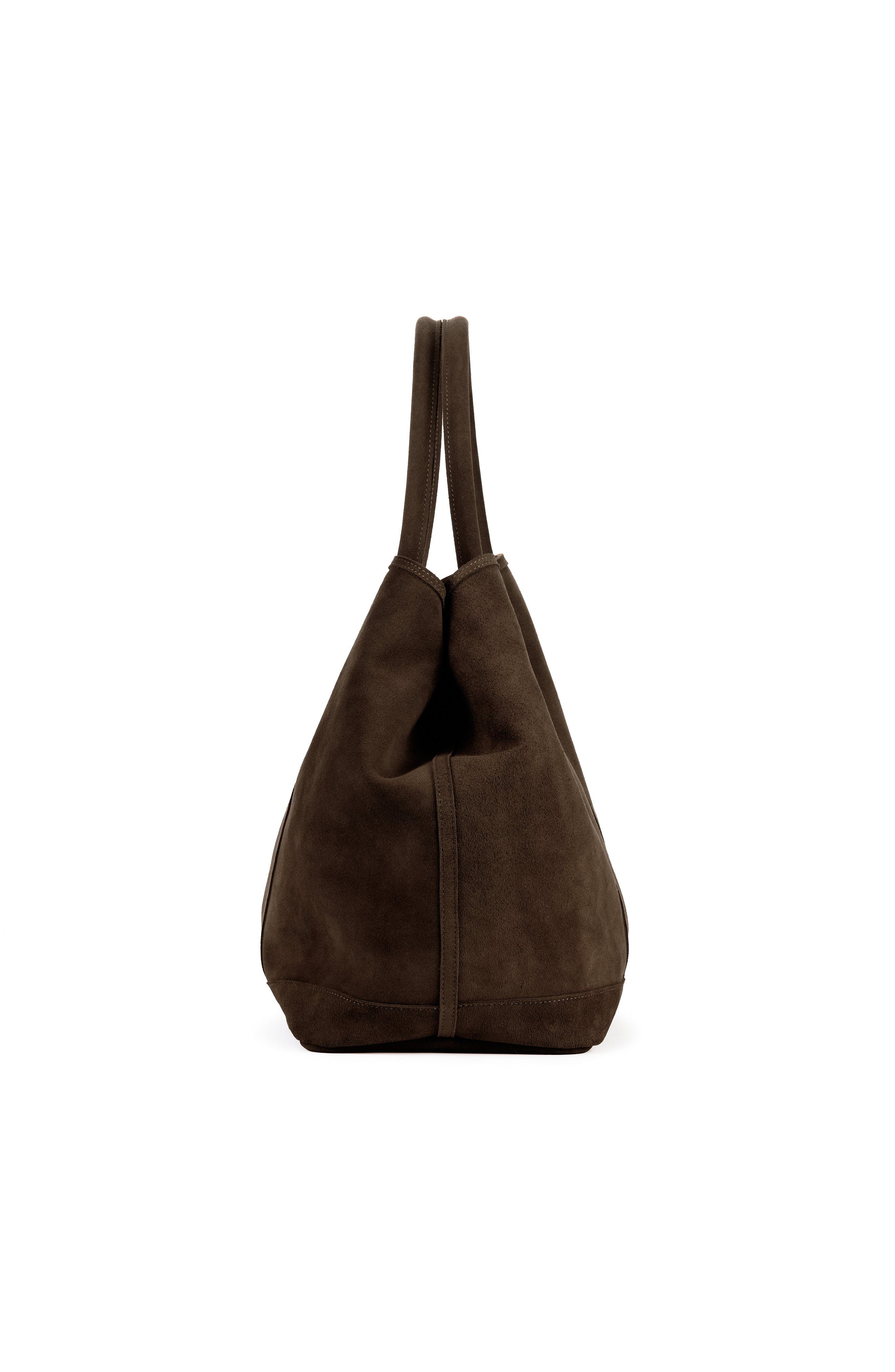 Ezra Arthur Audrey Nubuck Suede Leather XL Tote Bag, Alternate, color, Cocoa