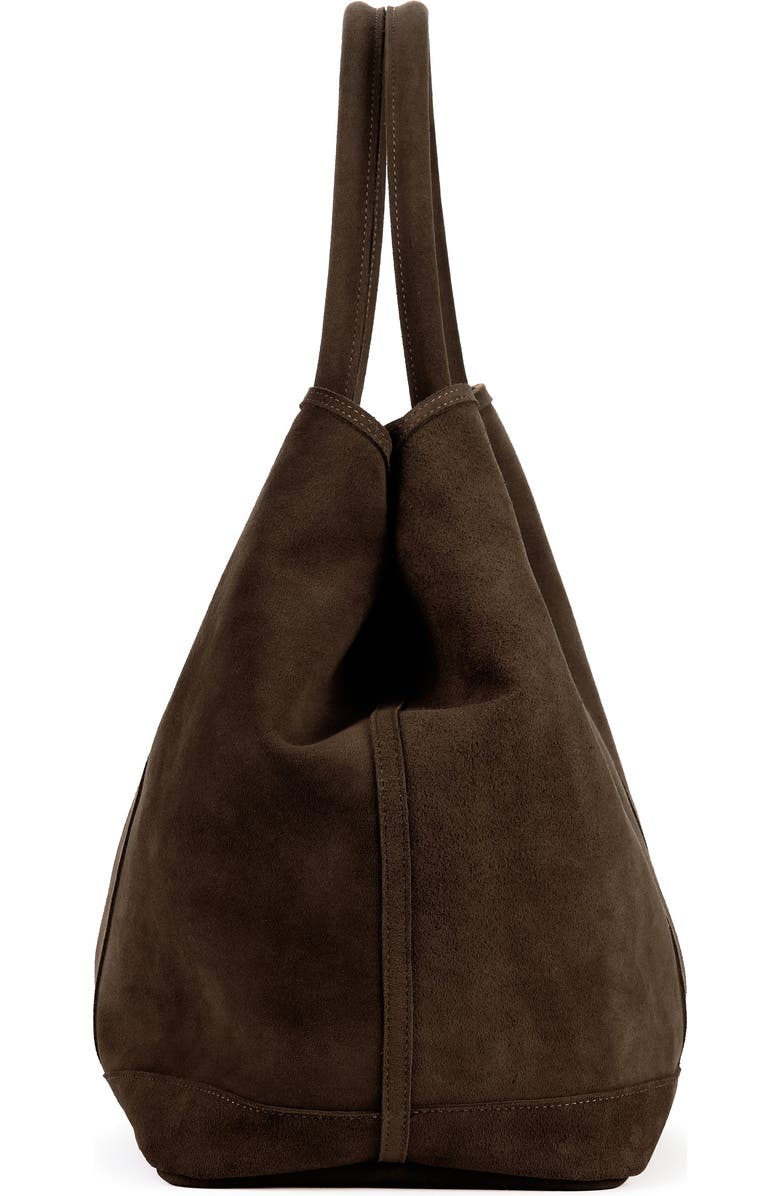 Ezra Arthur Audrey Nubuck Suede Leather XL Tote Bag, Alternate, color, Cocoa