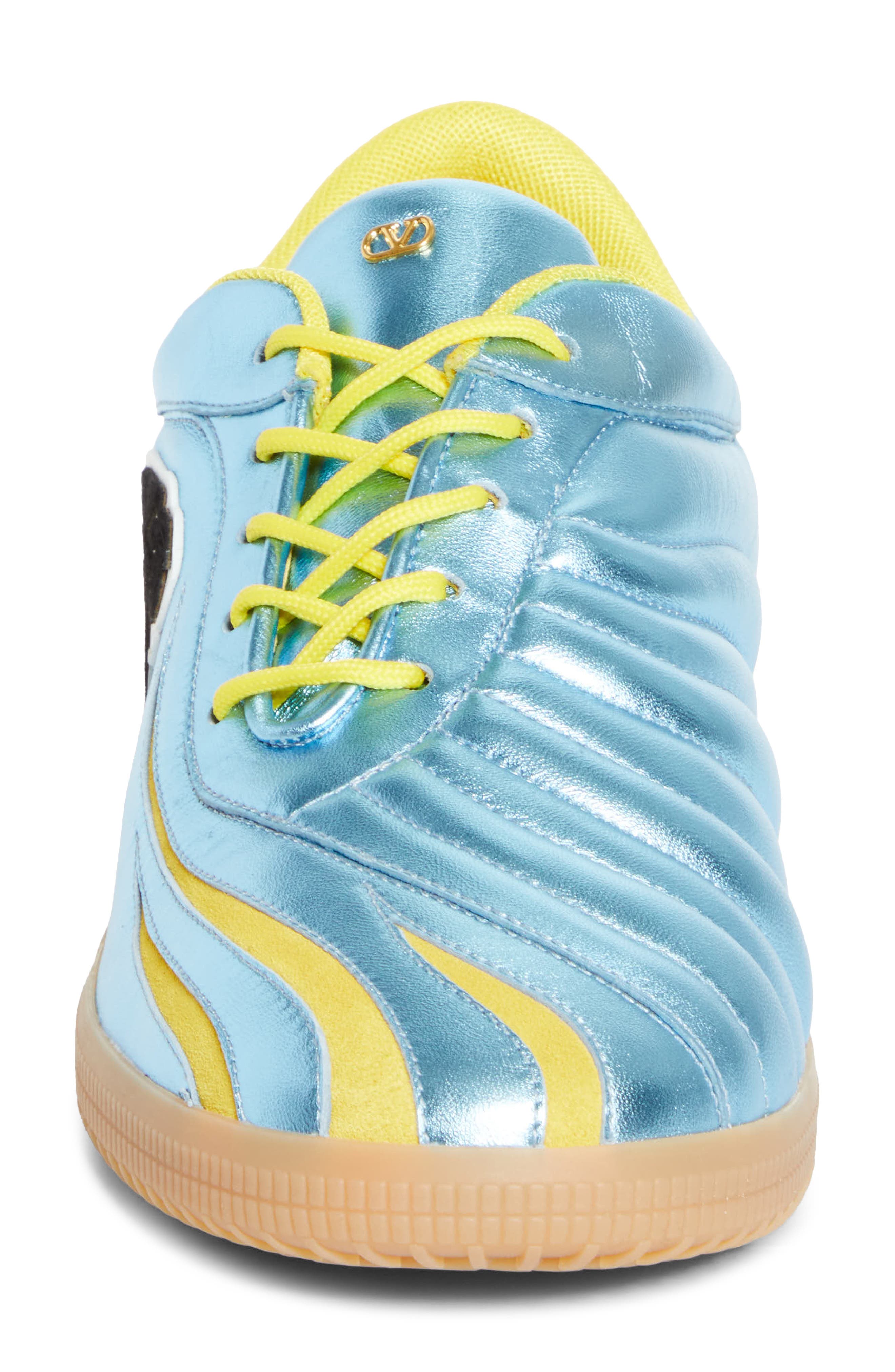 Valentino Garavani Kicky Low Top Sneaker, Alternate, color, Blue Multi