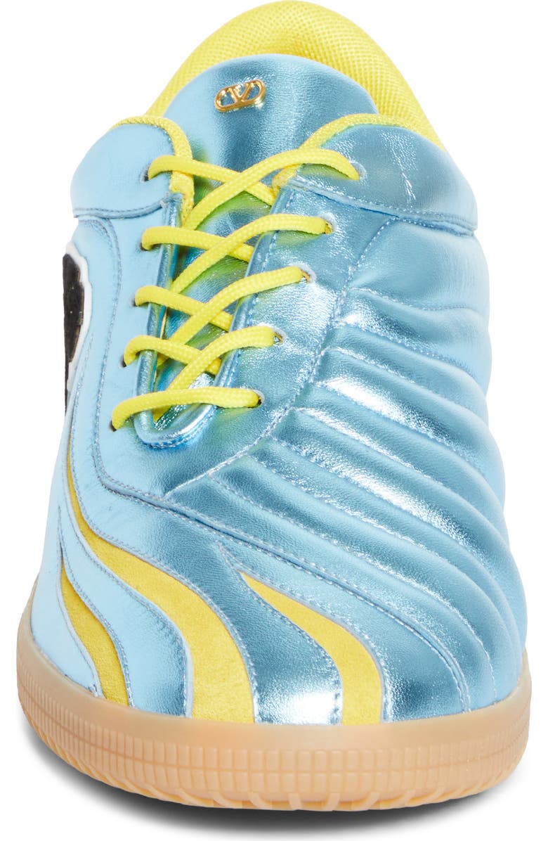 Valentino Garavani Kicky Low Top Sneaker, Alternate, color, Blue Multi