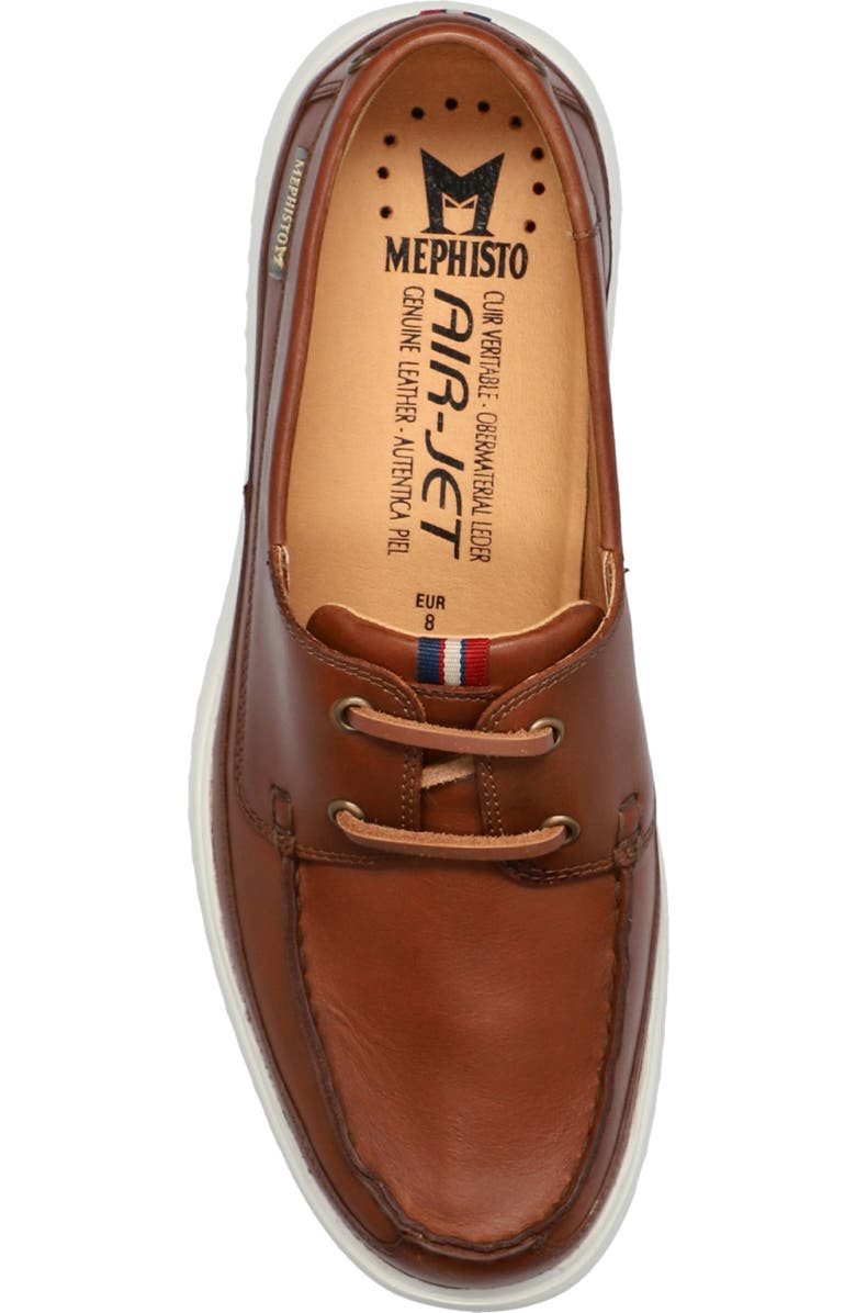 Mephisto Trevis Boat Shoe, Alternate, color, Hazelnut