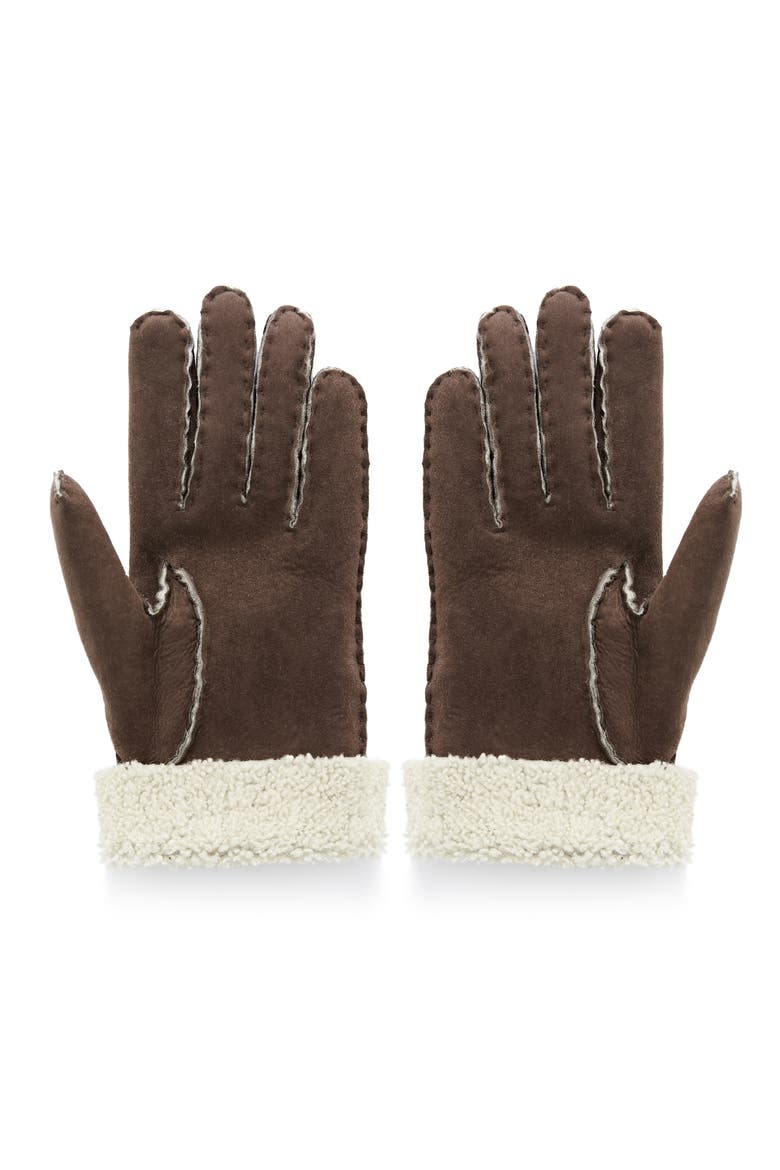 Sheepskin Gloves, Alternate, color, Mocca