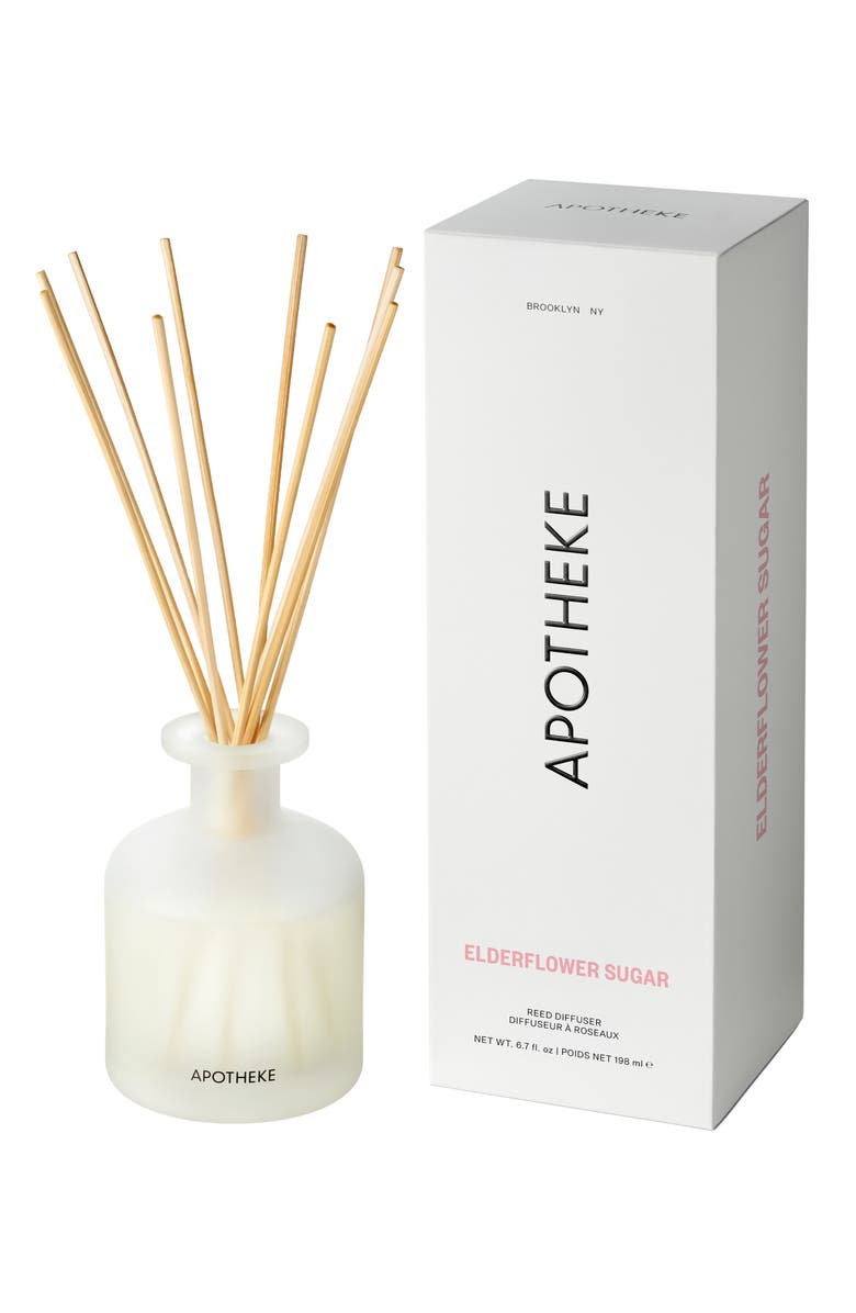 APOTHEKE Elderflower Sugar Reed Diffuser, Main, color, 
