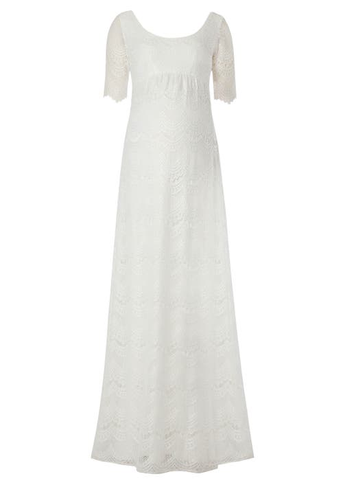 Tiffany Rose Maternity Verona Gown Long In Neutral