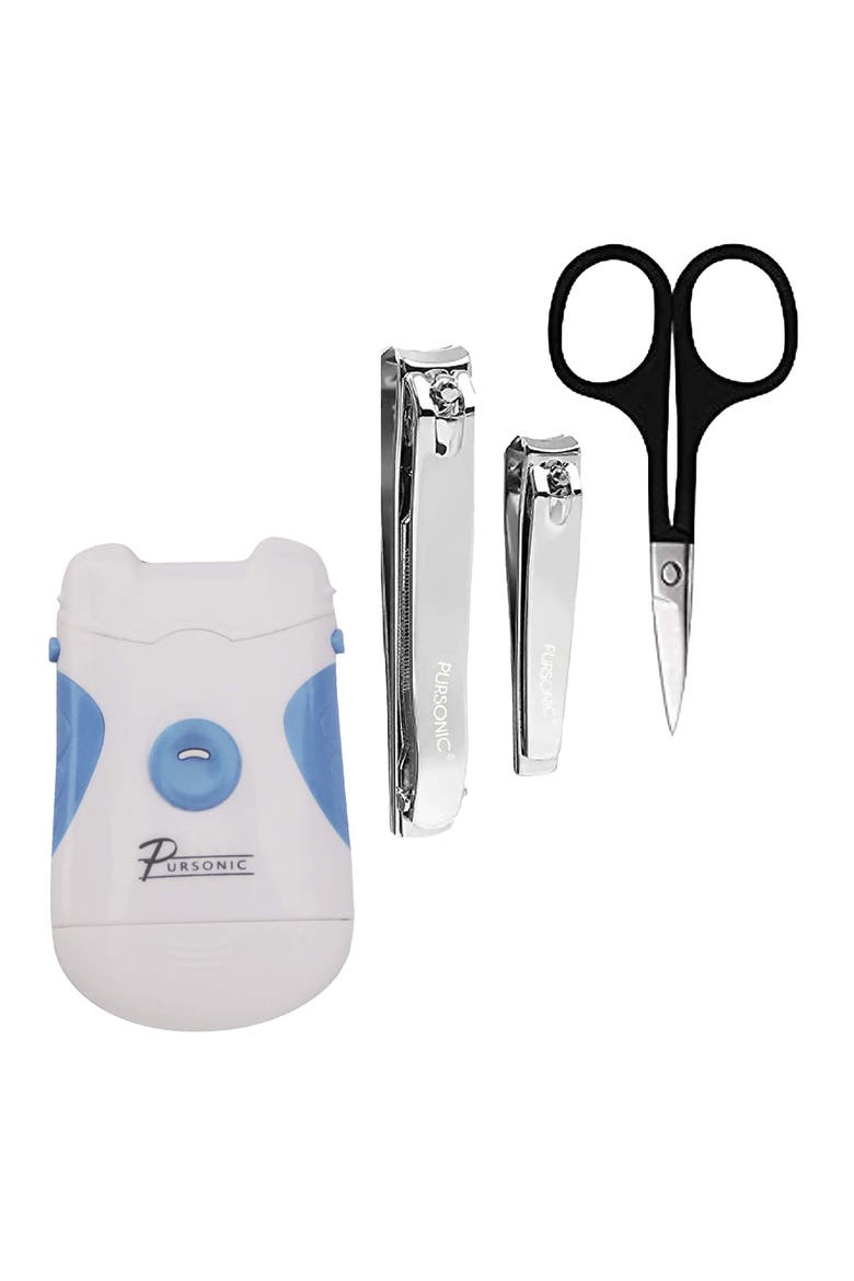 Nail Care Essentials Kit, Main, color, White