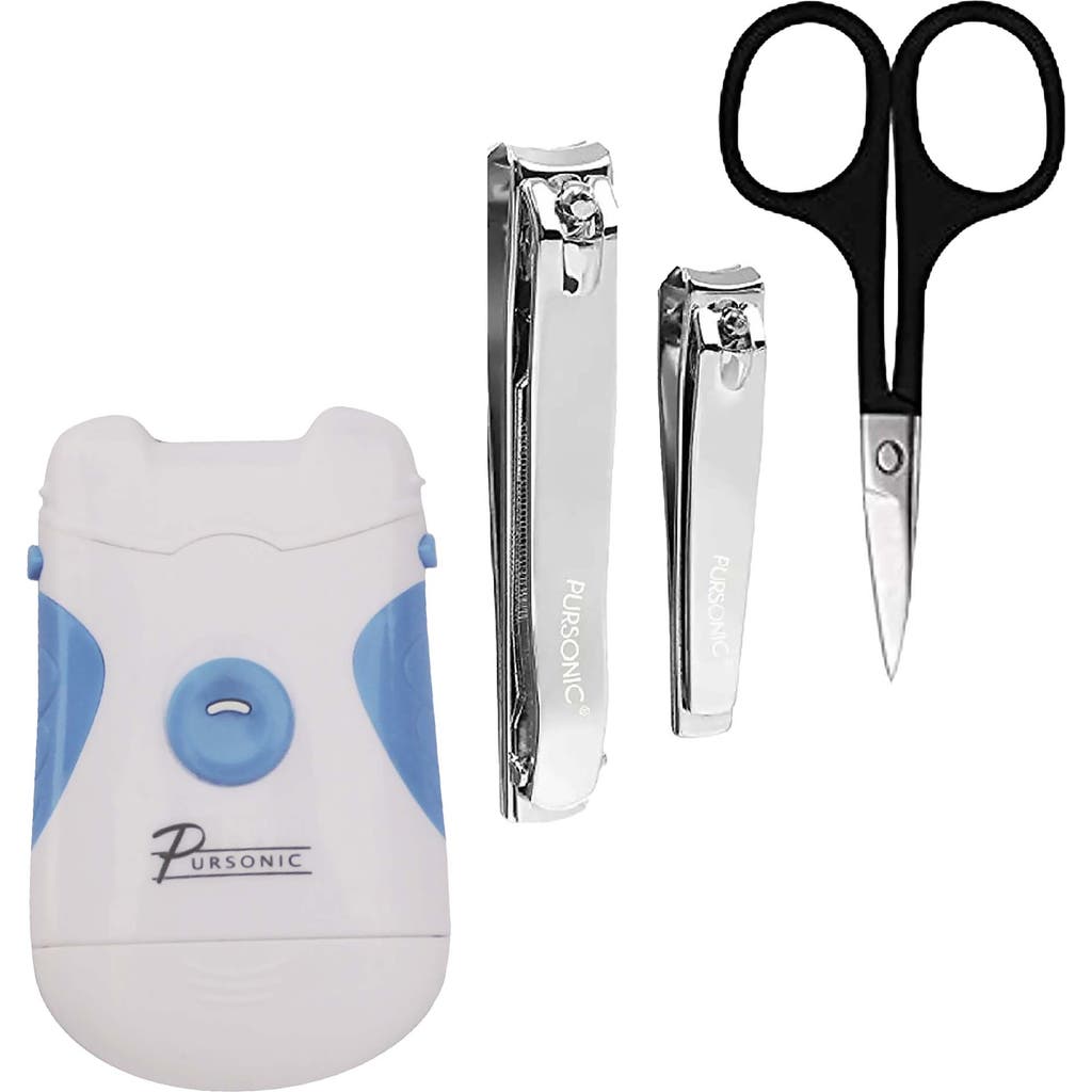 Pursonic Nail Care Essentials Kit In White
