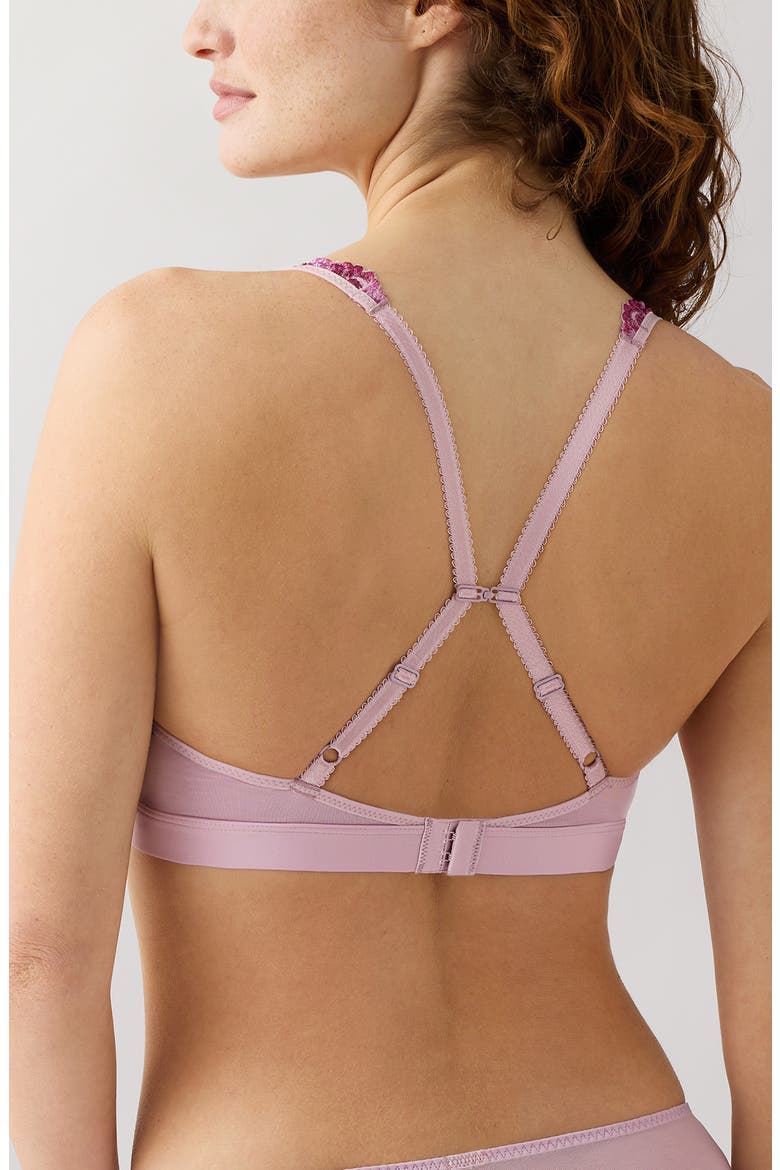 Embrace Lace® Wire Free Bralette, Alternate, color, KEEPSAKE MULTI