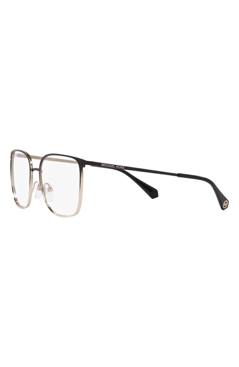 Michael Kors Portland 54mm Square Optical Glasses, Alternate, color, 