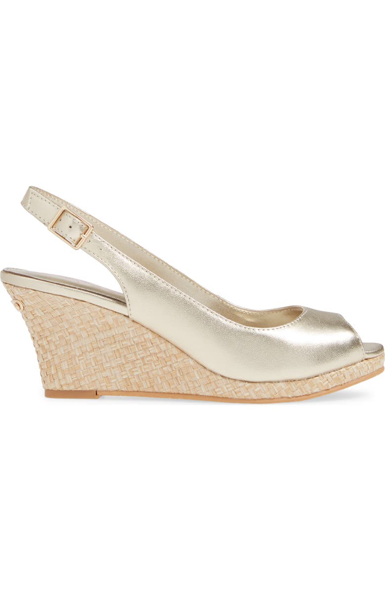 Lilly Pulitzer<sup>®</sup> Gigi Slingback Wedge Sandal, Alternate, color,