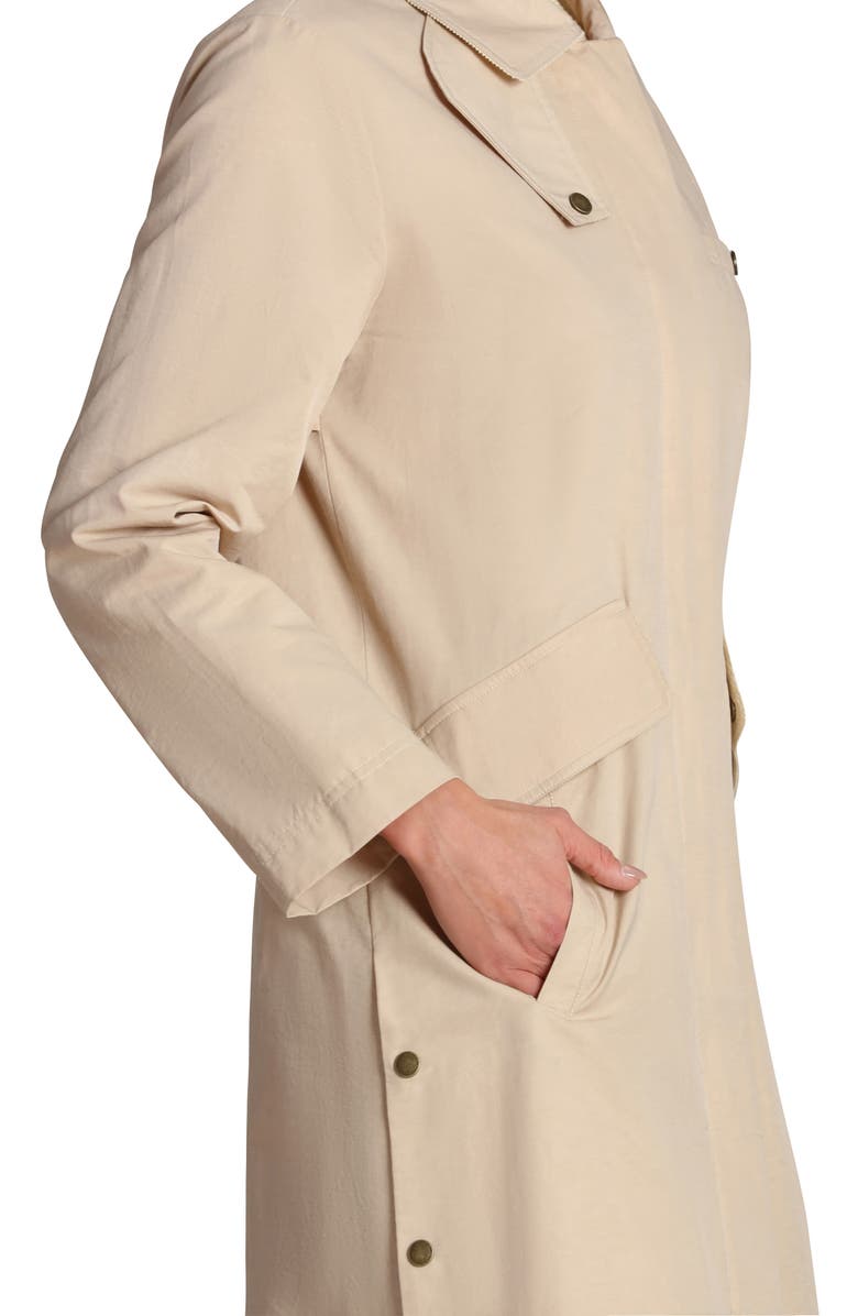 Avec Les Filles Side Snap Cotton Blend Barn Coat, Alternate, color, Sandy Tan