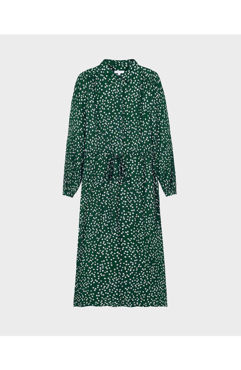 Kettlewell Delilah Shirt Dress, Alternate, color, Pine Polka Dot