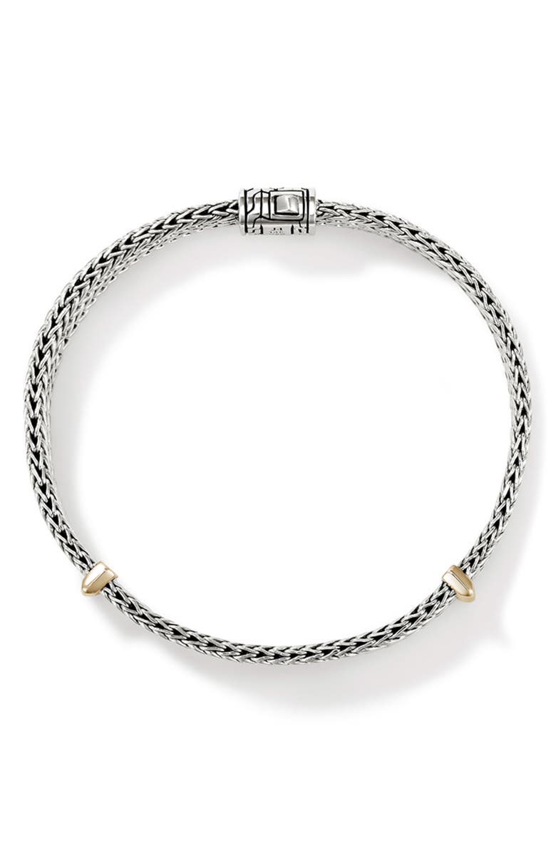 John Hardy Rata Chain Bracelet, Sterling Silver, Gold, Alternate, color, 