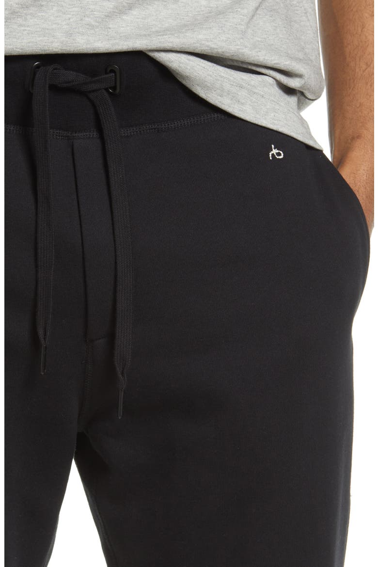 City Prospect Organic Cotton Joggers, Alternate, color, BLACK