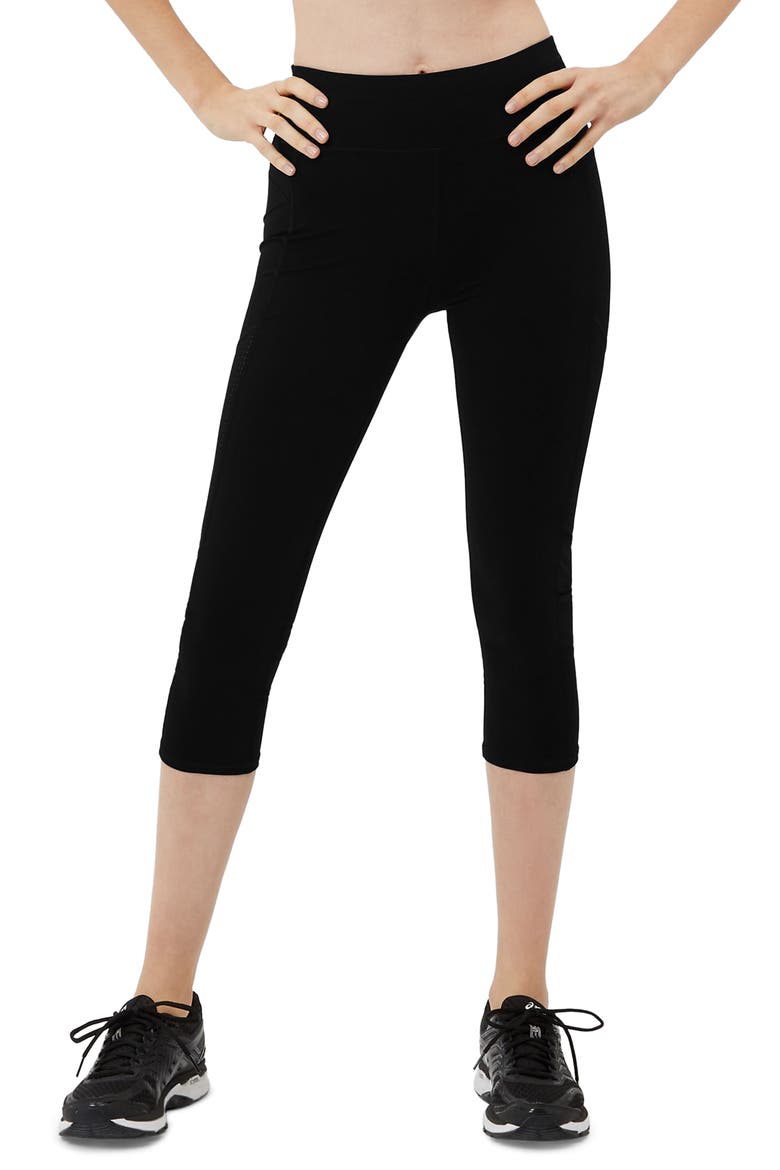 Zero Gravity Crop Leggings, Main, color, BLACK