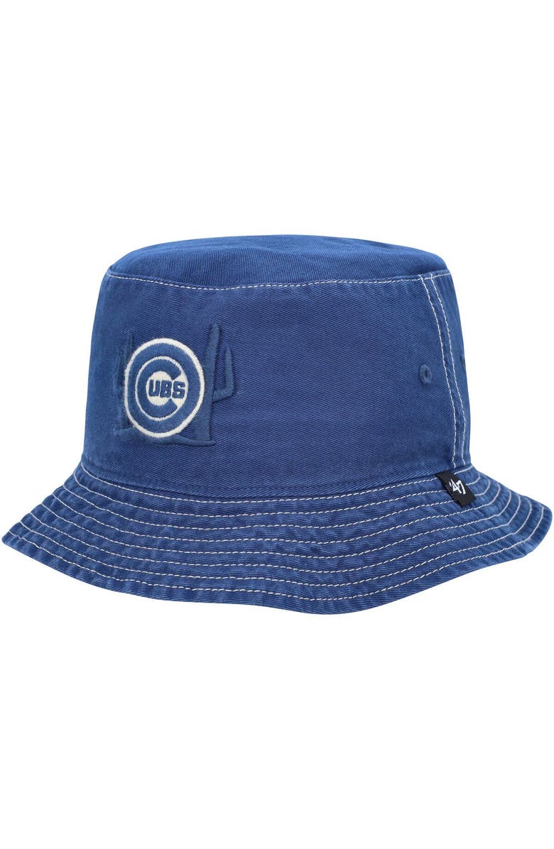 '47 Men's '47 Navy Chicago Cubs Trailhead Bucket Hat, Main, color, Navy