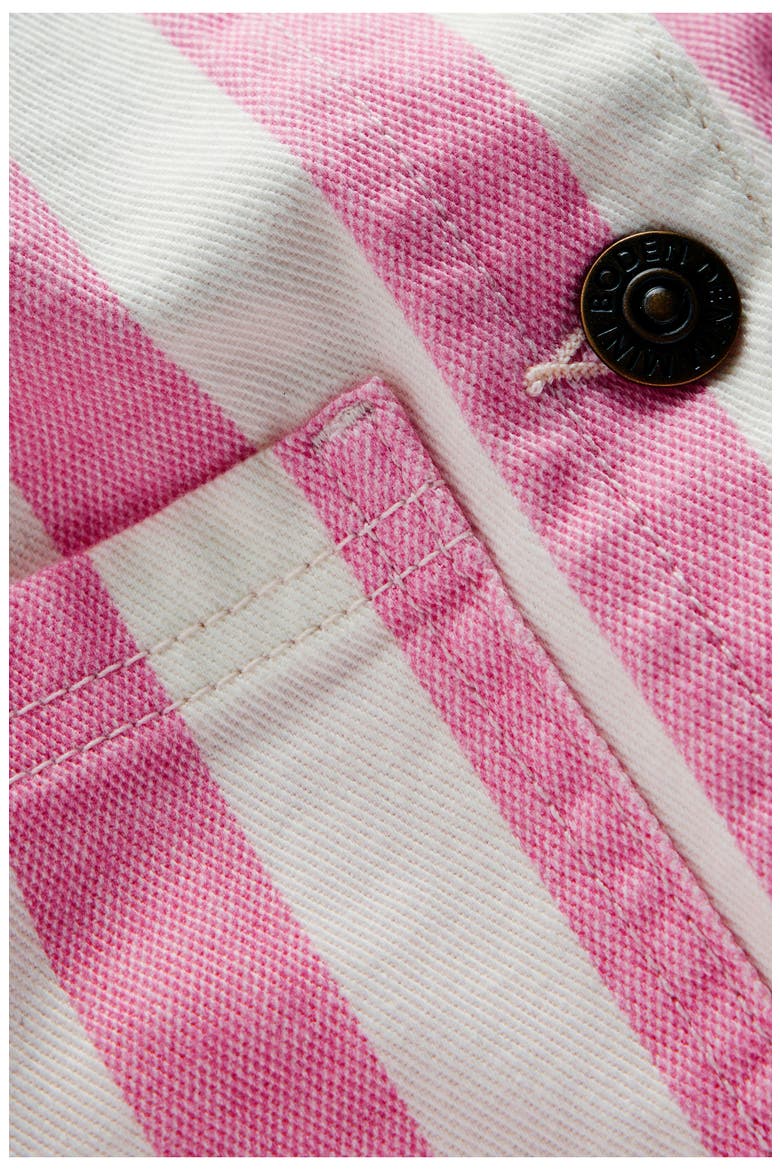 Kids' Stripe Chore Jacket, Alternate, color, PINK STRIPES