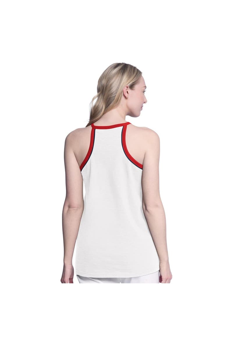 Women's G-III 4Her by Carl Banks  White Los Angeles Angels Curveball Tank Top, Alternate, color, White