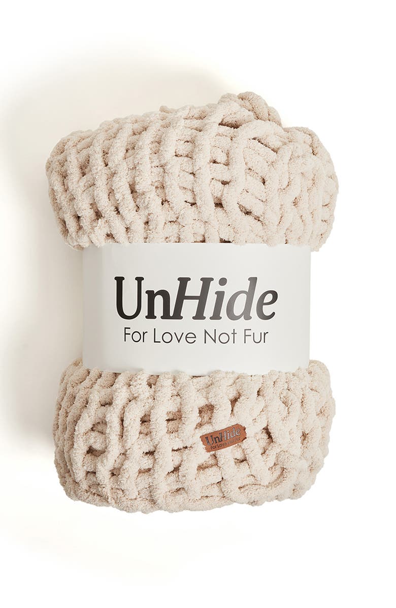 UnHide Braided Medium Throw Blanket, Alternate, color,