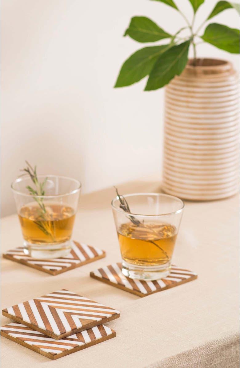 Mela Artisans Etchra Vase - Rustic Grey, Alternate, color, Grey