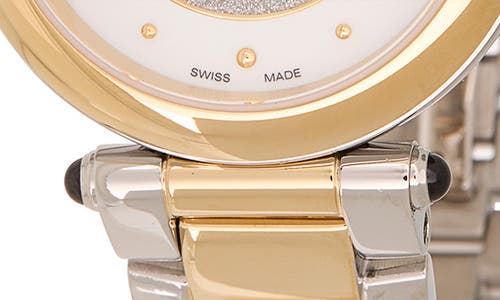 Ferragamo Idillo Two-tone Bracelet Watch, 36mm In Two Tone