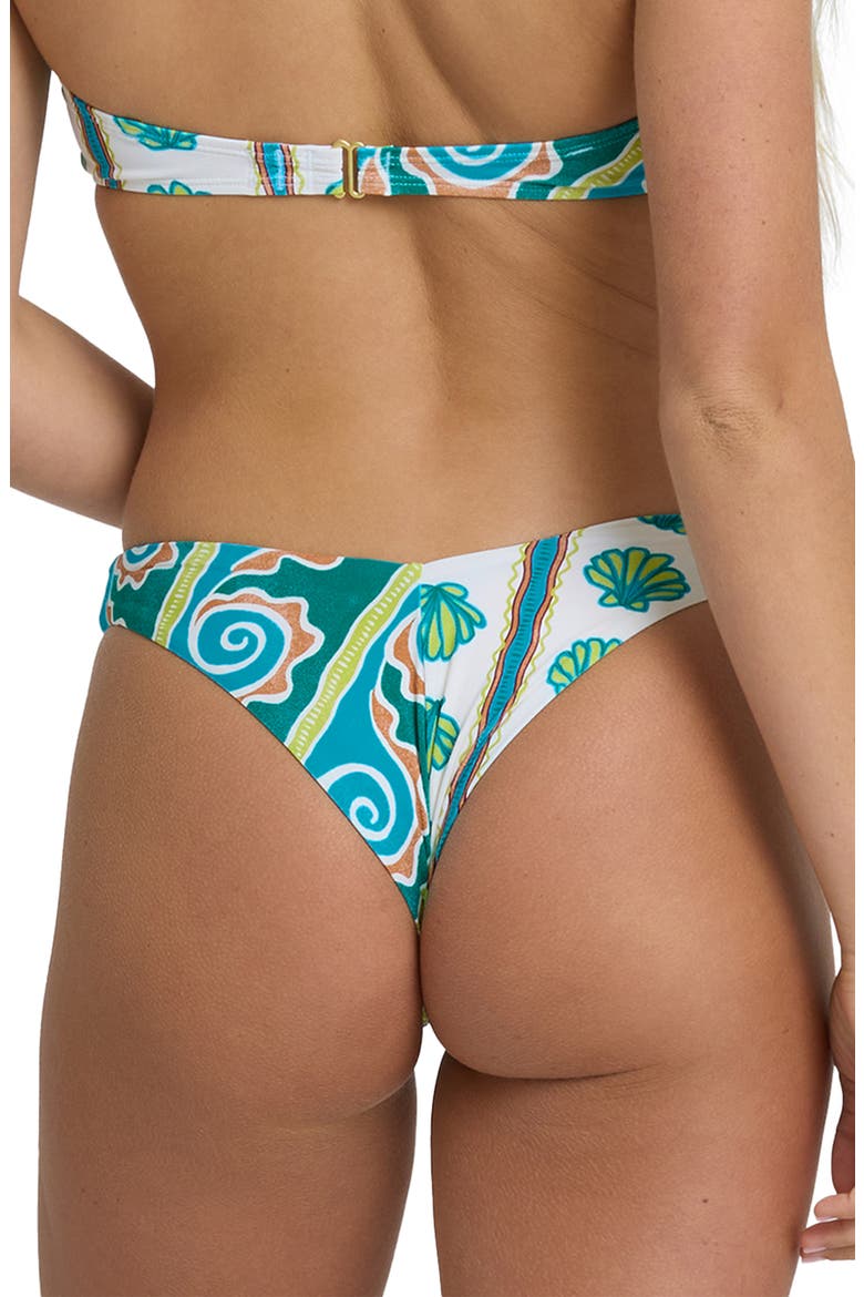 Salty Waves V-Hike Bikini Bottoms, Alternate, color, CLIMBING IVY